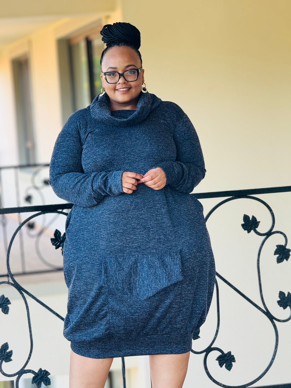 HASSIE SWEATER FABRIC DRESS - Phatgalz 299 - Image 2