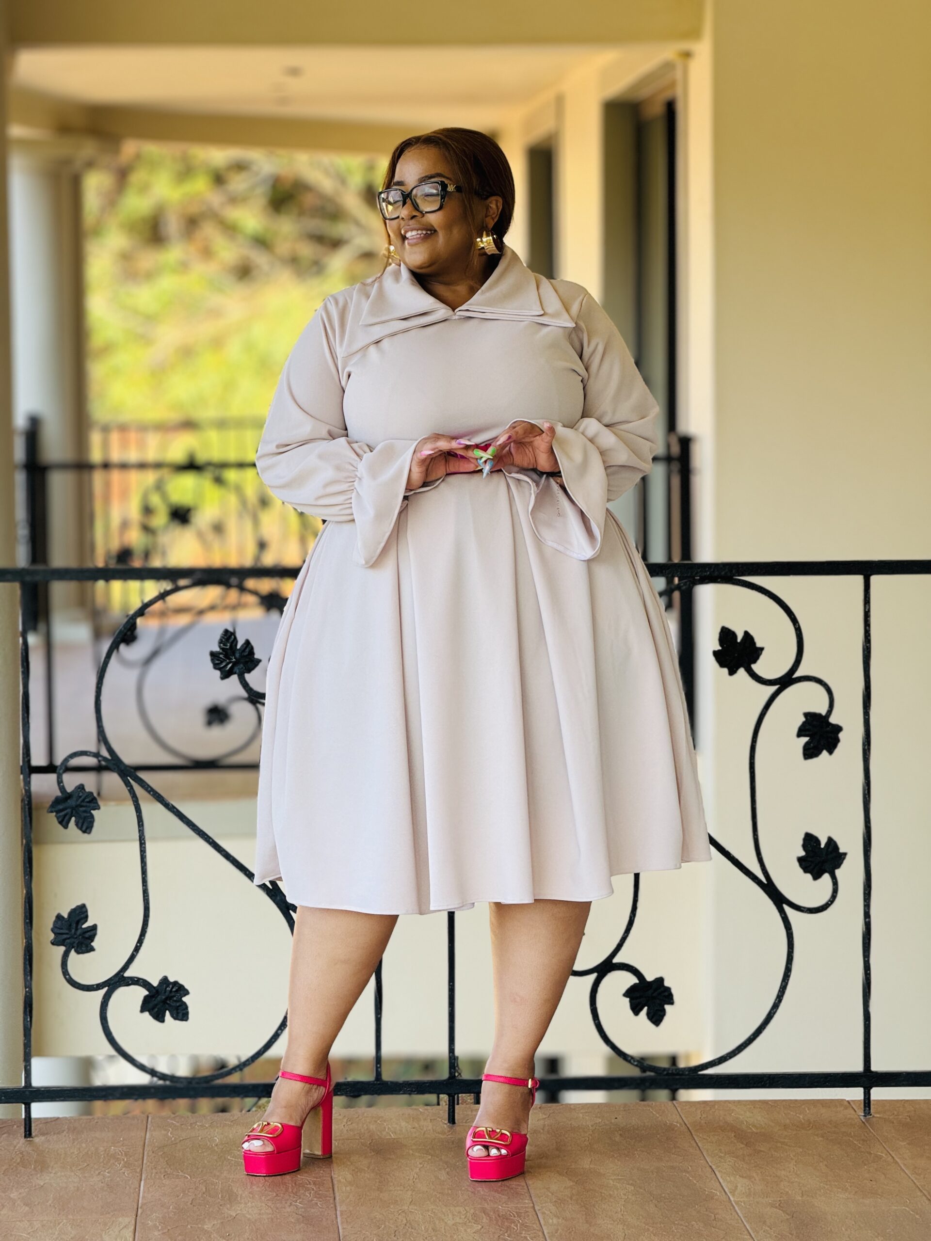 SCUBA CREPE FABRIC DRESS - Phatgalz 337 - Phat Galz Boutique