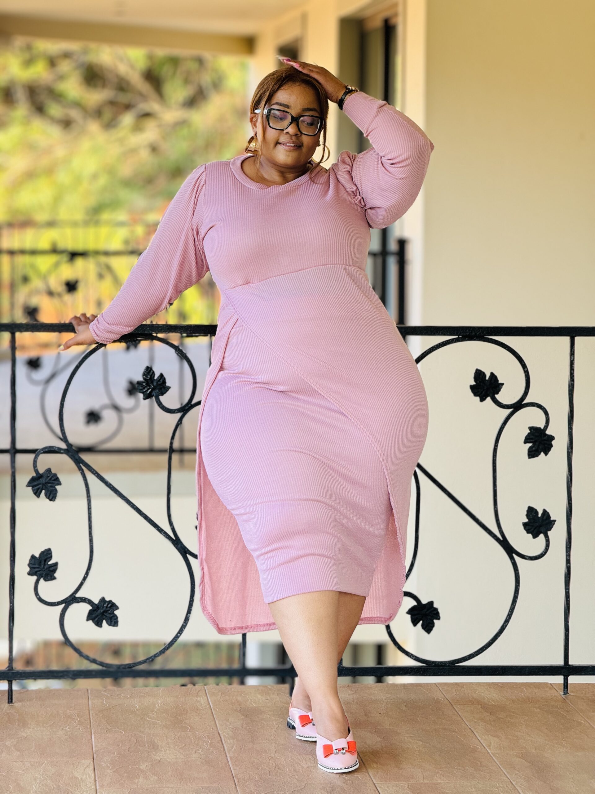 HACCI RIB FABRIC DRESS - Phatgalz 338 - Image 2