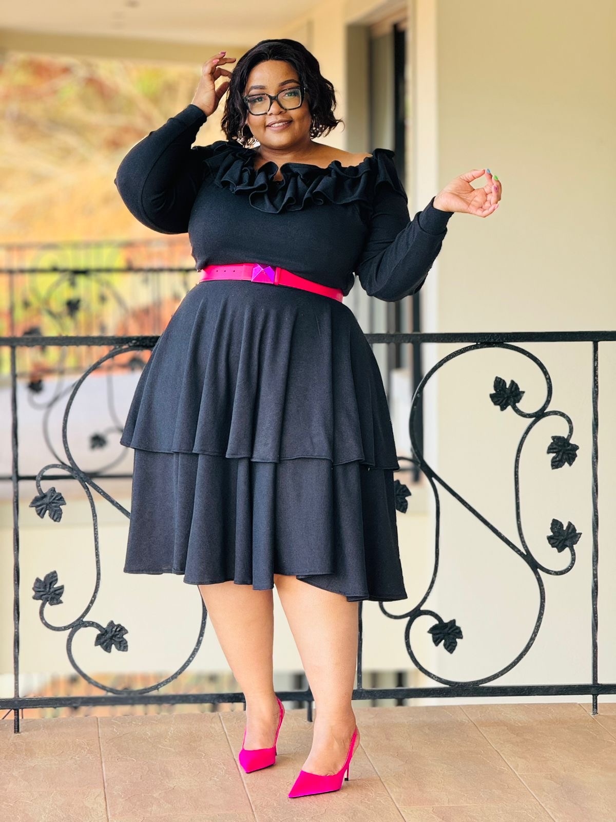 CUT AND SEW FABRIC DRESS - Phatgalz 356 - Image 3