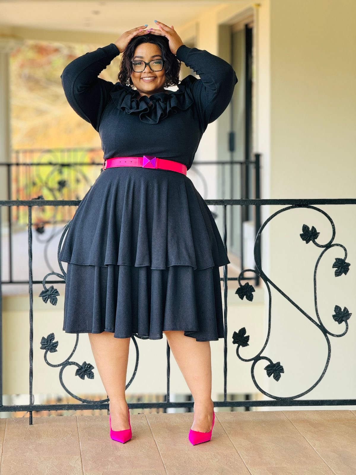 CUT AND SEW FABRIC DRESS - Phatgalz 356 - Image 8
