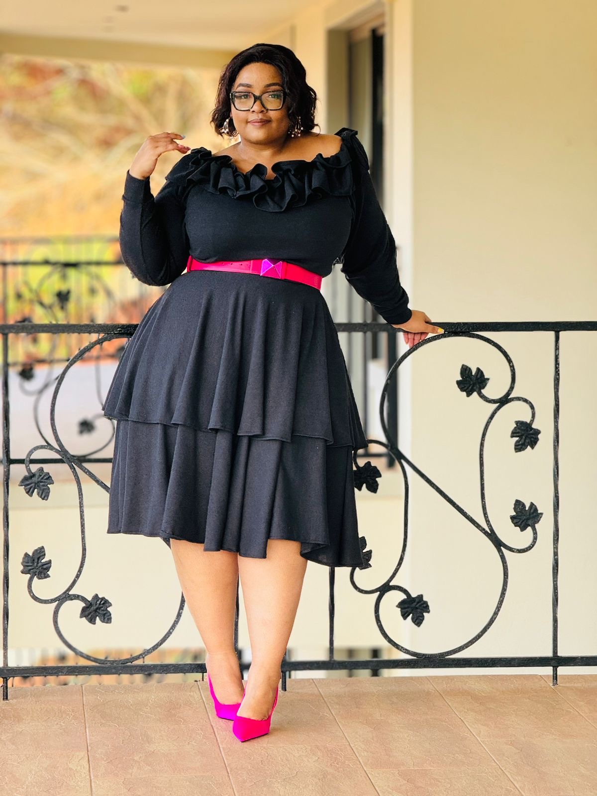CUT AND SEW FABRIC DRESS - Phatgalz 356 - Image 7