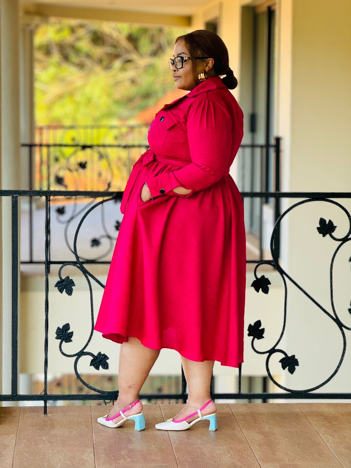 TAIWAN SLUB LINEN FABRIC DRESS - Phatgalz 342 - Image 6