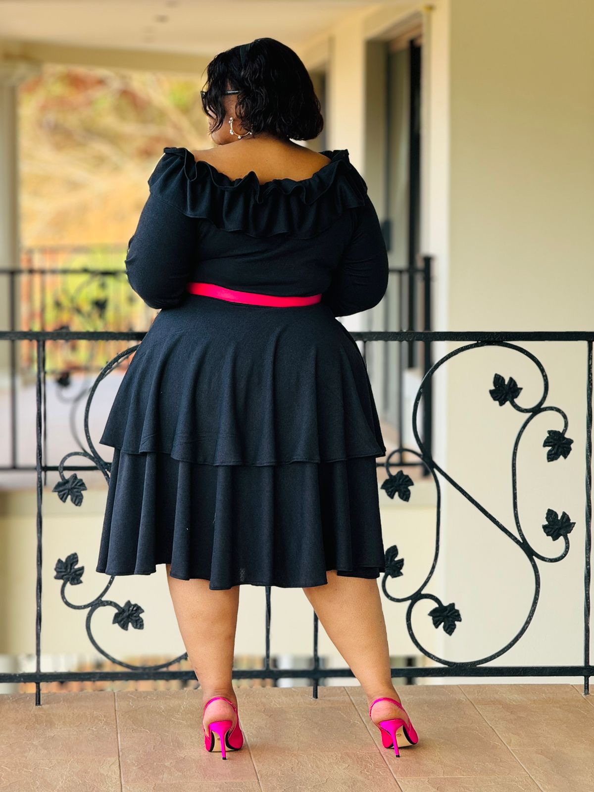 CUT AND SEW FABRIC DRESS - Phatgalz 356 - Image 6