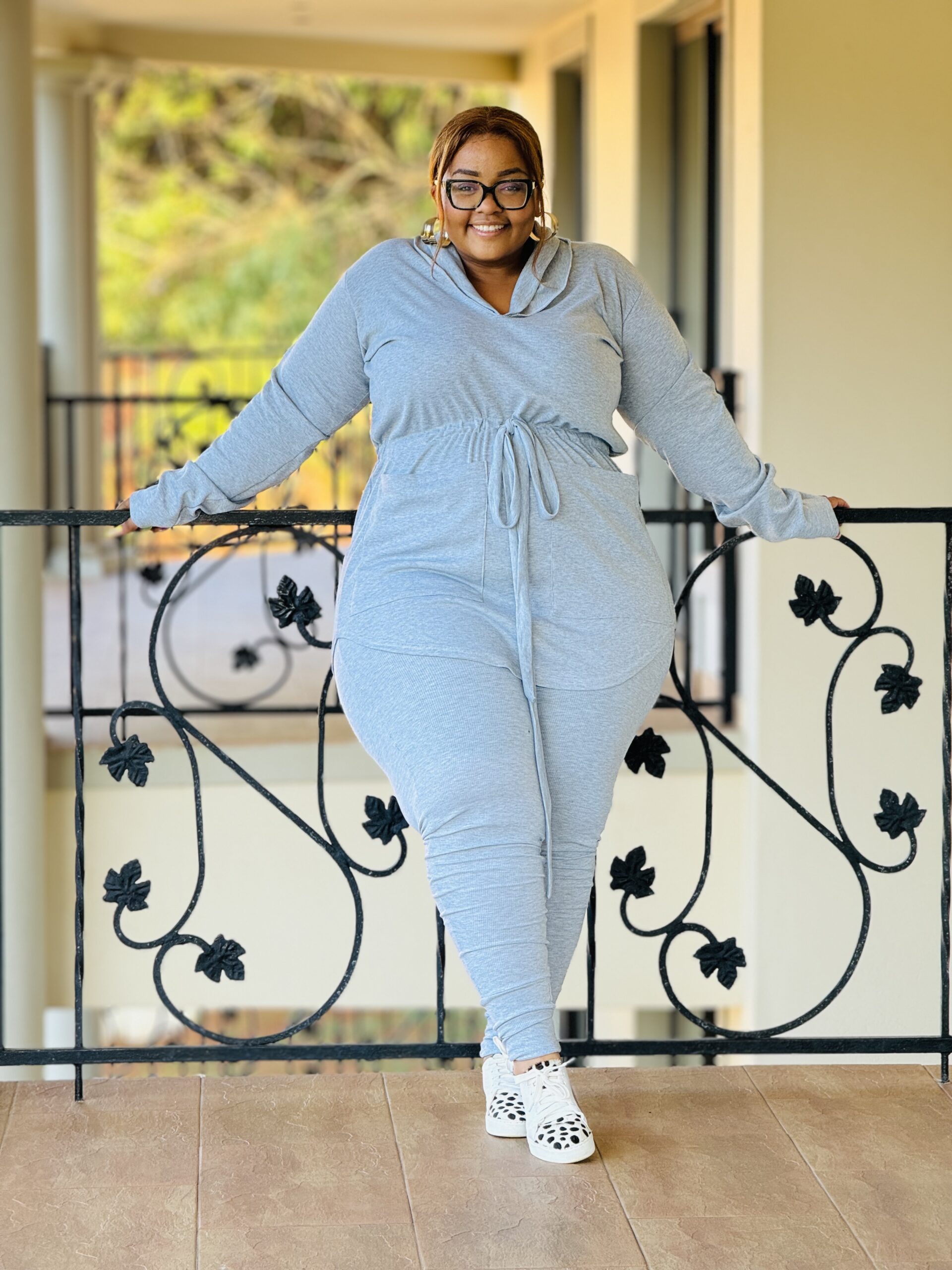 RIB GRA MALANGE FABRIC DRESS - Phatgalz 345 - Image 3