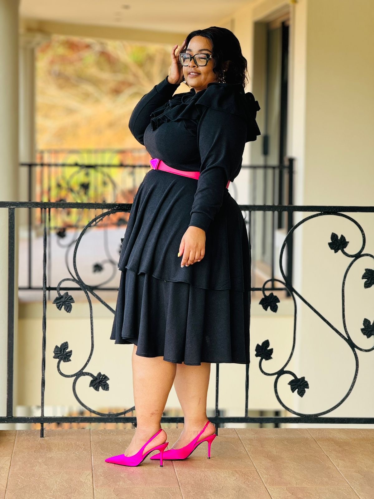 CUT AND SEW FABRIC DRESS - Phatgalz 356 - Image 5