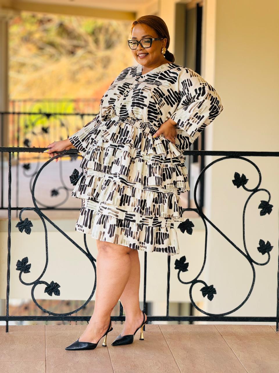 RAYON FABRIC DRESS - Phatgalz 352 - Image 5