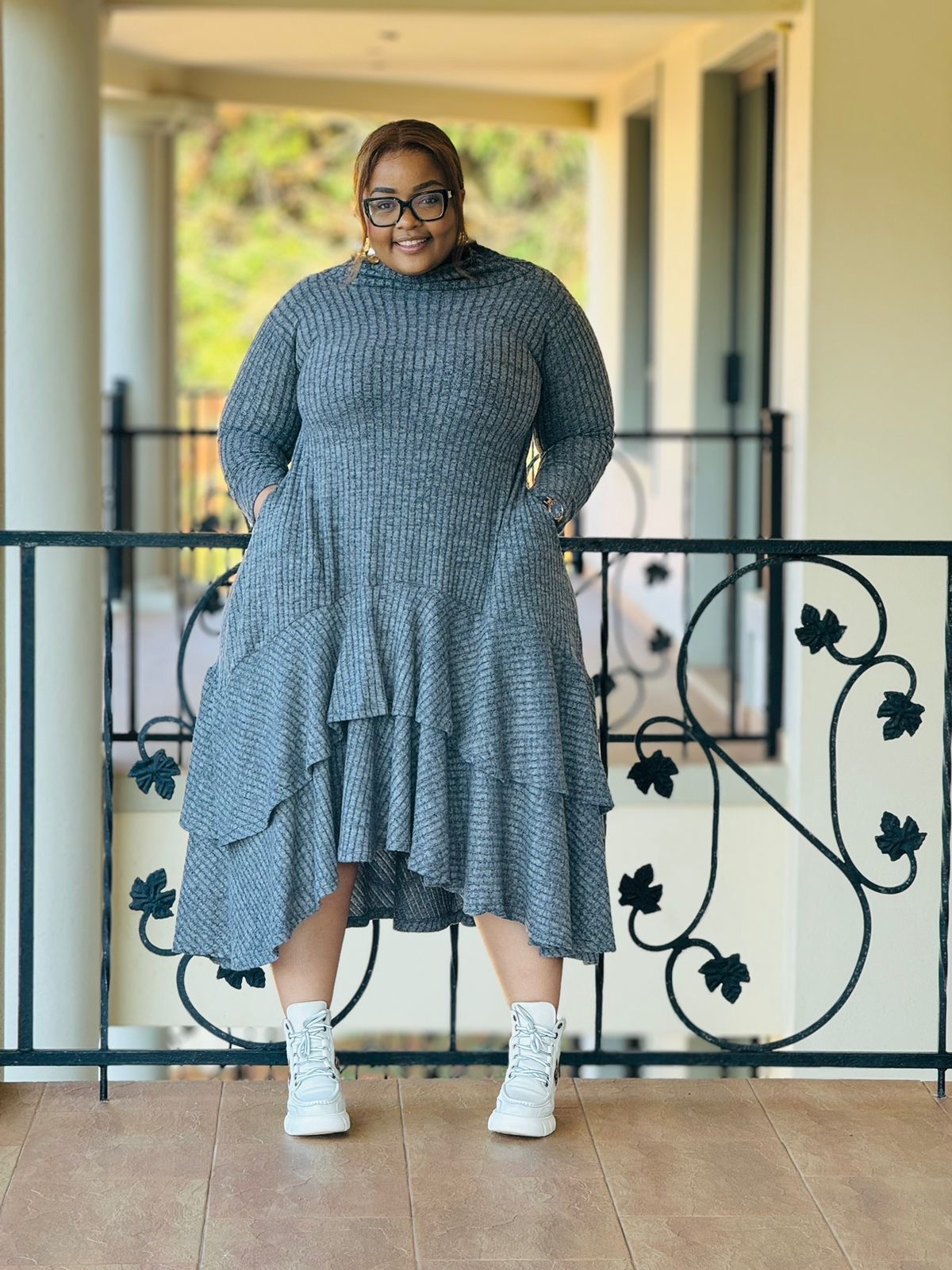 HACCI RIB FABRIC DRESS - Phatgalz 344 - Image 3