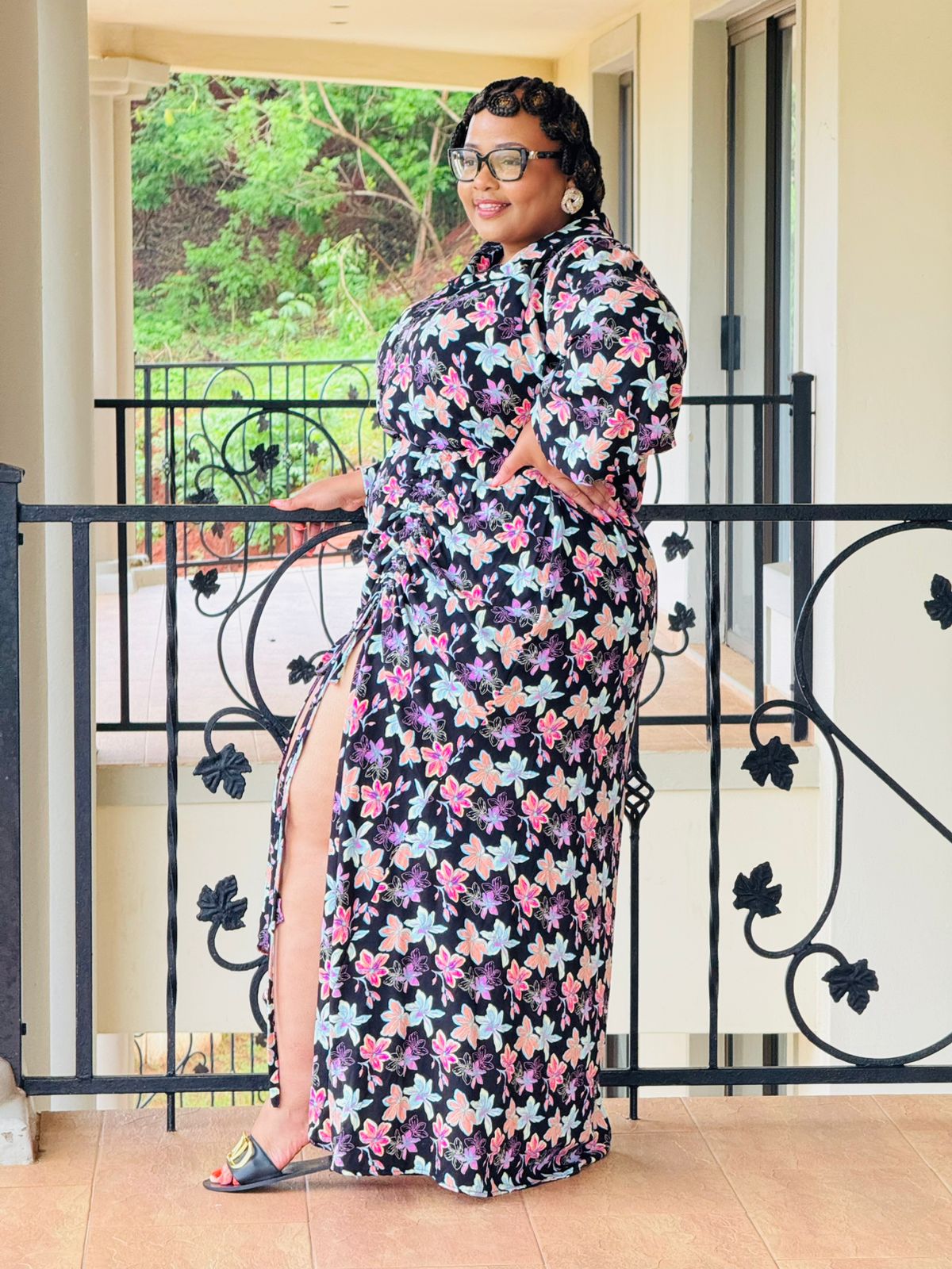 PRINTED RAYON FABRIC DRESS - PHATGULZ 451 - Image 6