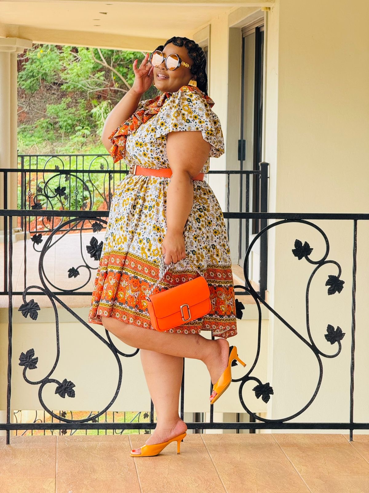 PRINTED SUPERSOFT FABRIC DRESS - PHATGULZ 446 - Image 5
