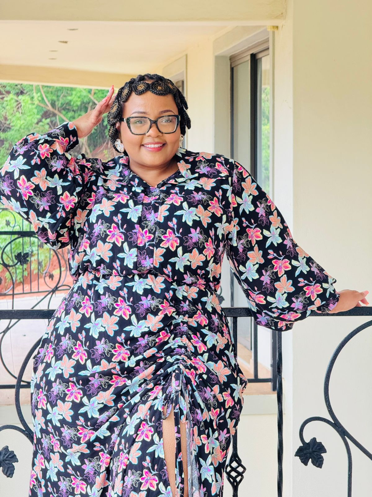 PRINTED RAYON FABRIC DRESS - PHATGULZ 451 - Image 2