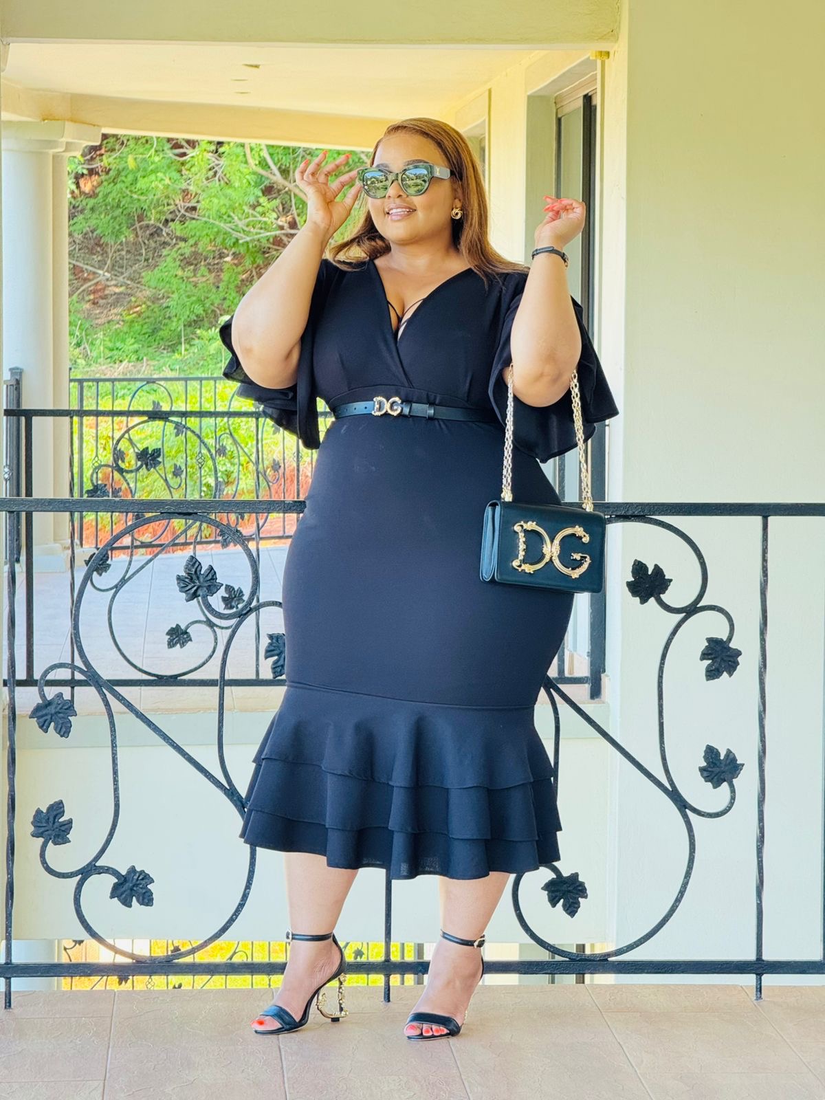 SCUBA CREPE FABRIC DRESS - PHATGULZ 453 - Image 9
