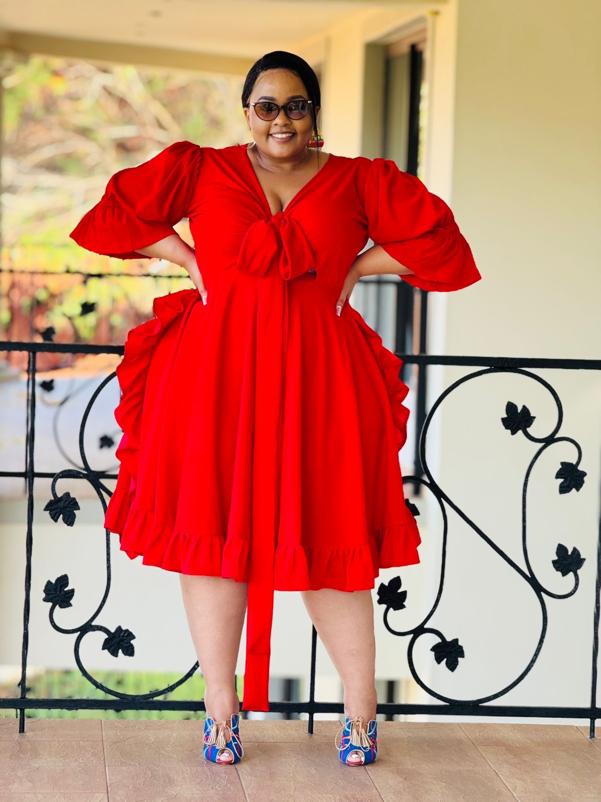 SCUBA CREPE FABRIC DRESS - PHATGULZ 430 - Phat Galz Boutique