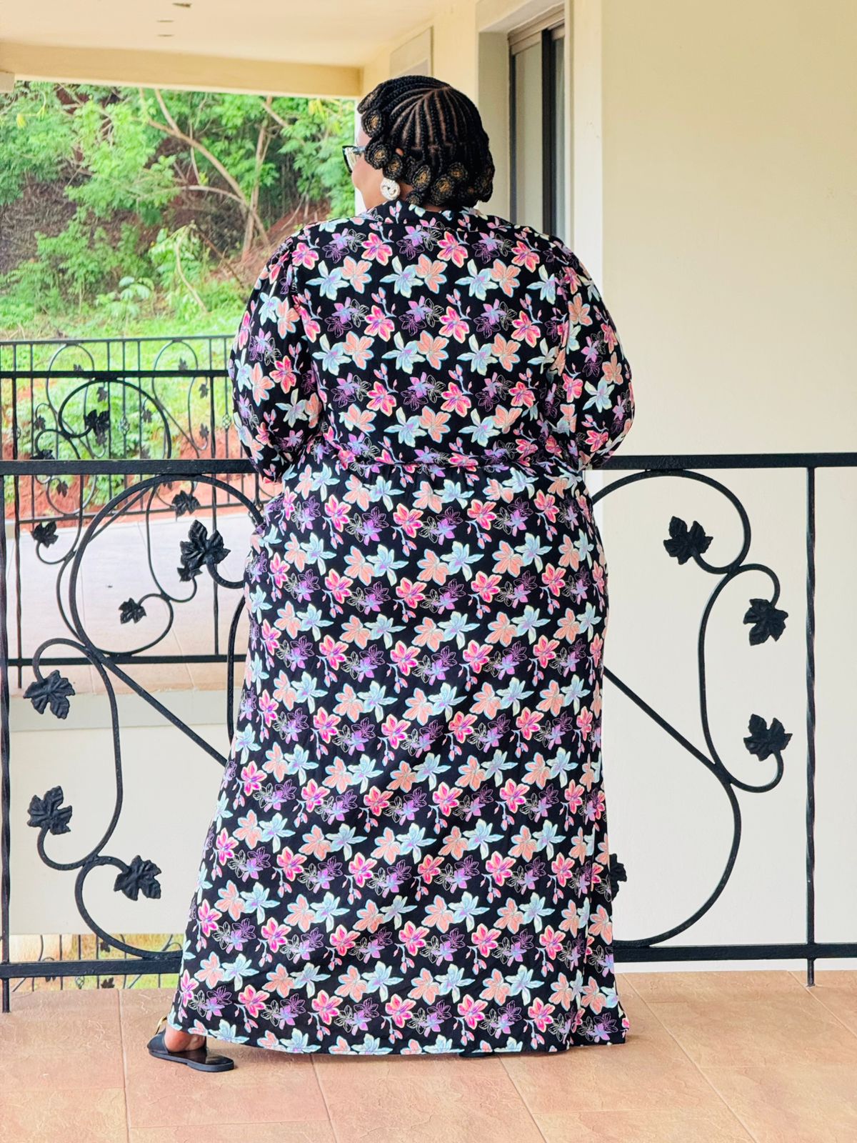 PRINTED RAYON FABRIC DRESS - PHATGULZ 451 - Image 5