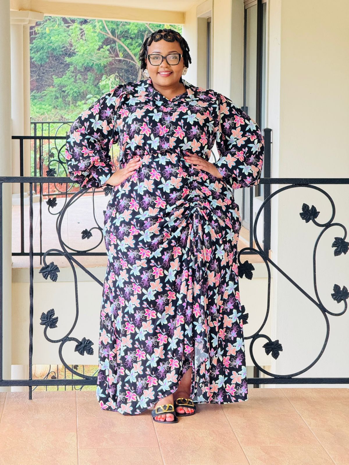 PRINTED RAYON FABRIC DRESS - PHATGULZ 451 - Image 8
