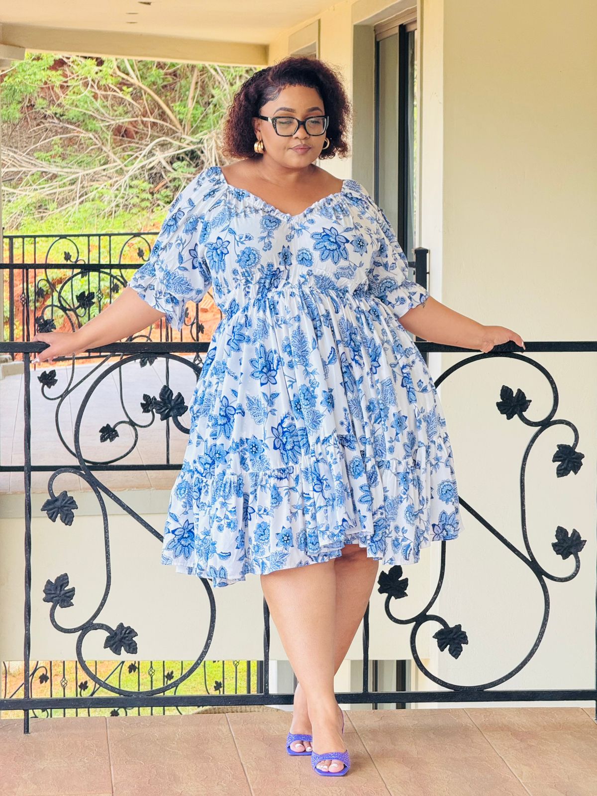 PRINTED SUPERSOFT FABRIC DRESS - PHATGULZ 485 - Image 7