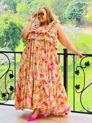 PRINTED SUPERSOFT FABRIC DRESS – PHATGULZ 460