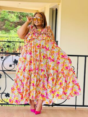 PRINTED SUPERSOFT FABRIC DRESS – PHATGULZ 460