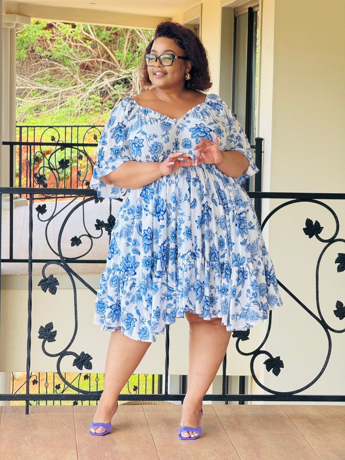 PRINTED SUPERSOFT FABRIC DRESS - PHATGULZ 485 - Image 4
