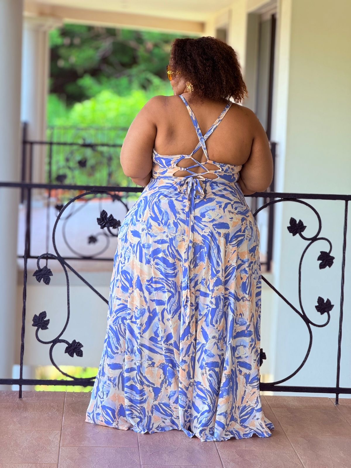 PRINTED RAYON FABRIC DRESS - PHATGULZ 512 - Image 4