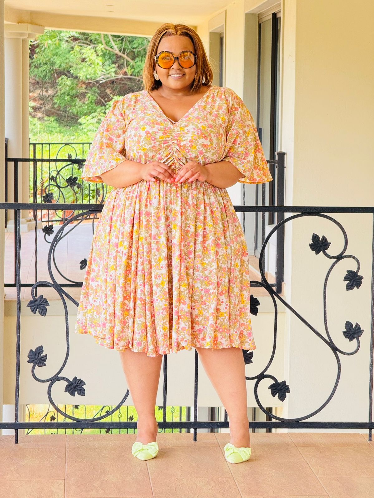 PRINTED SUPERSOFT FABRIC DRESS - PHATGULZ 503 - Image 3