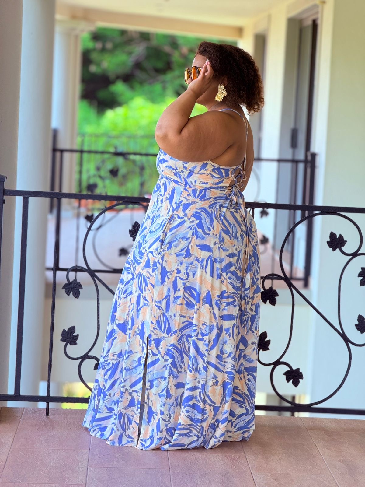 PRINTED RAYON FABRIC DRESS - PHATGULZ 512 - Image 5