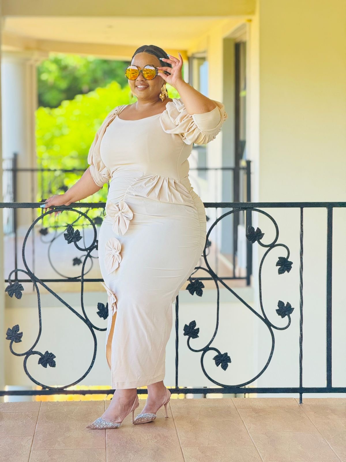 LARISSA CREPE FABRIC DRESS - PHATGULZ 564 - Image 3