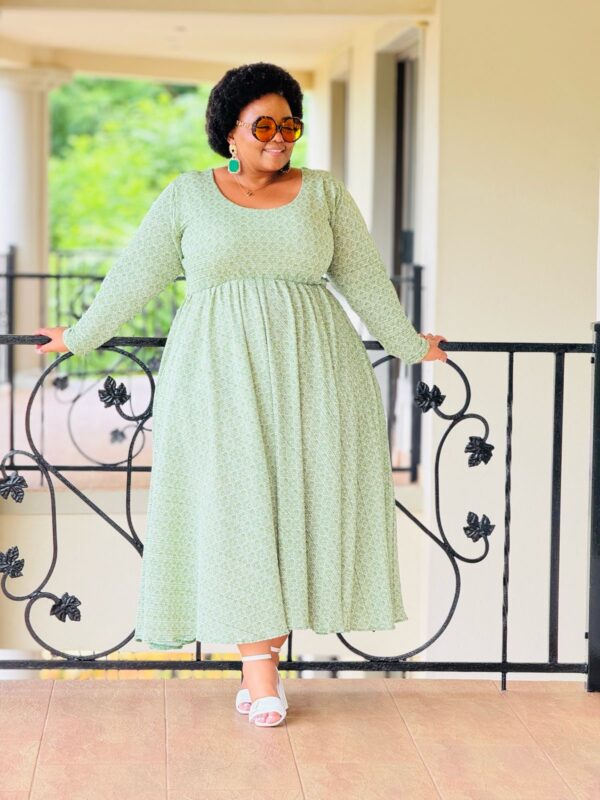 PRINTED BODRE FABRIC DRESS - PHATGULZ 600 - Image 6