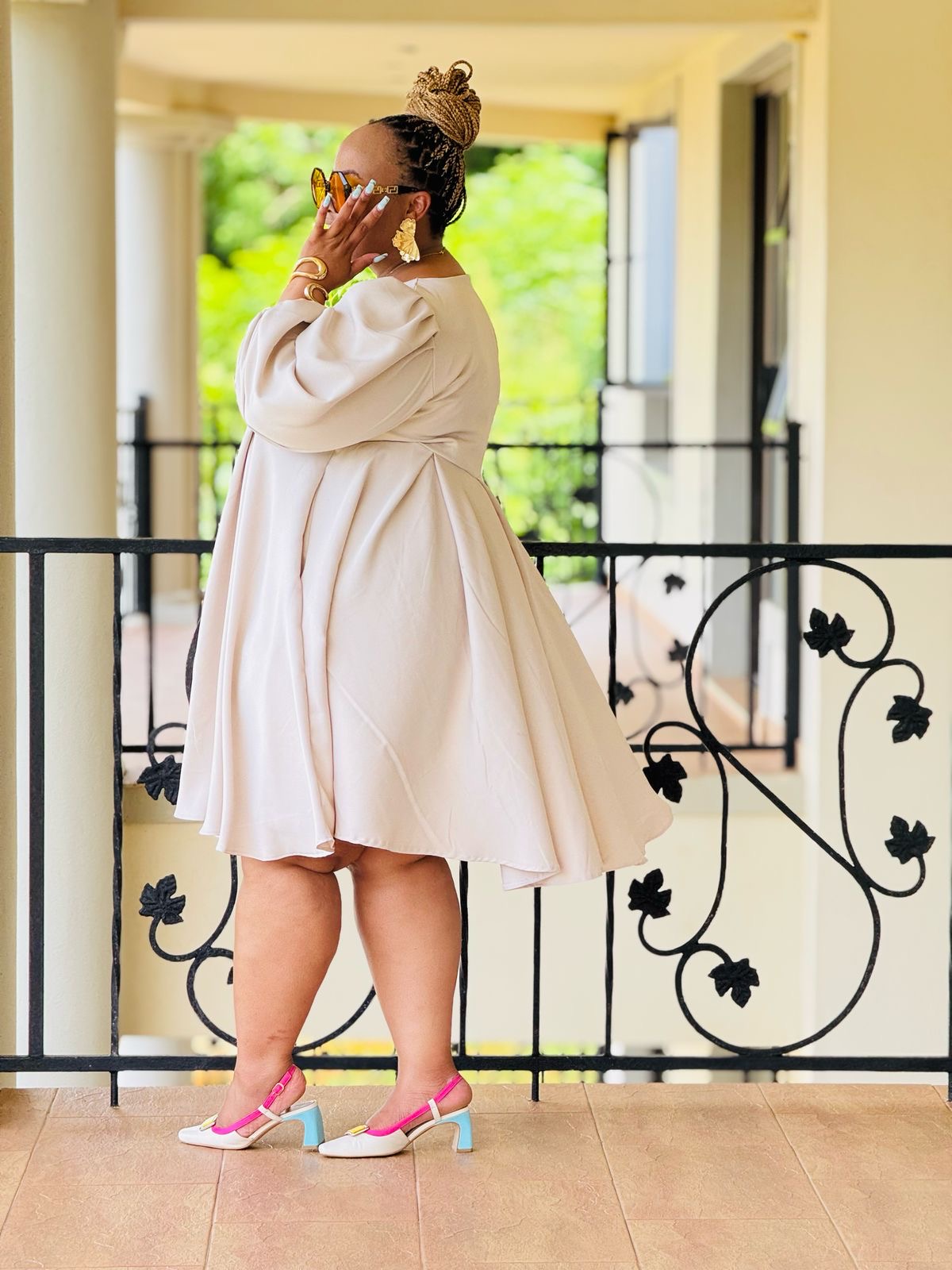 BARBIE FABRIC DRESS - PHATGULZ 584 - Phat Galz Boutique