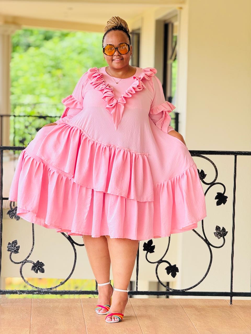 ZARA AIRFLOW FABRIC DRESS - PHATGULZ 597 - Phat Galz Boutique