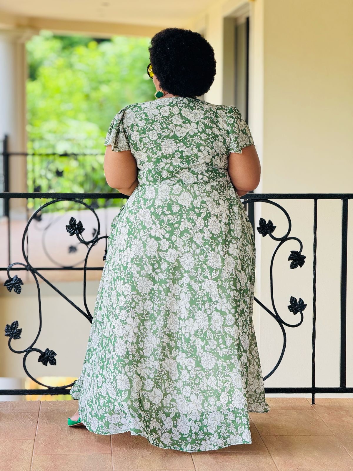 PRINTED CHIFFON FABRIC DRESS - PHATGULZ 598 - Image 3
