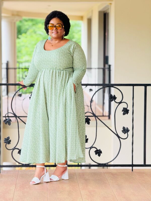 PRINTED BODRE FABRIC DRESS - PHATGULZ 600 - Image 4