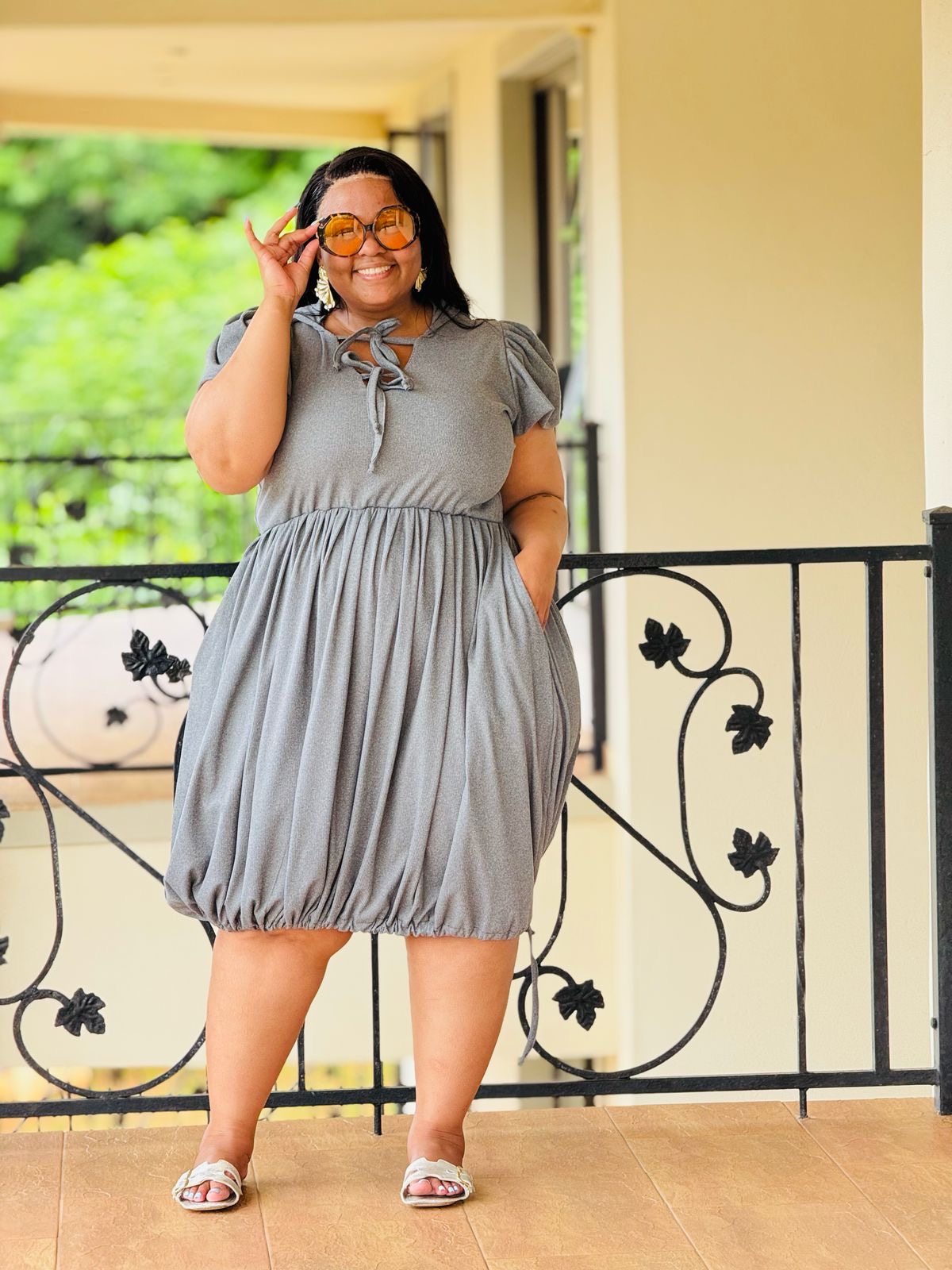RIB FABRIC DRESS - PHATGULZ 589 - Image 2