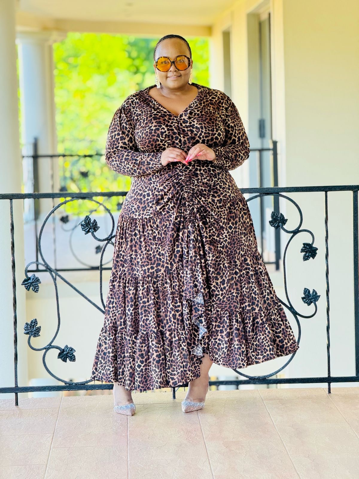 MOSS CREPE FABRIC DRESS - PHATGULZ 6689 - Image 5