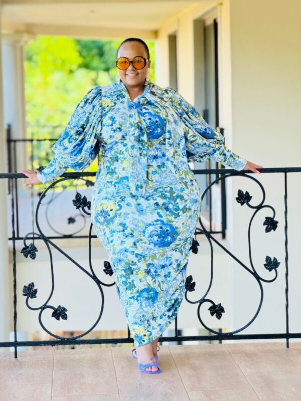 MOSS CREPE FABRIC DRESS - PHATGULZ 6677 - Image 3