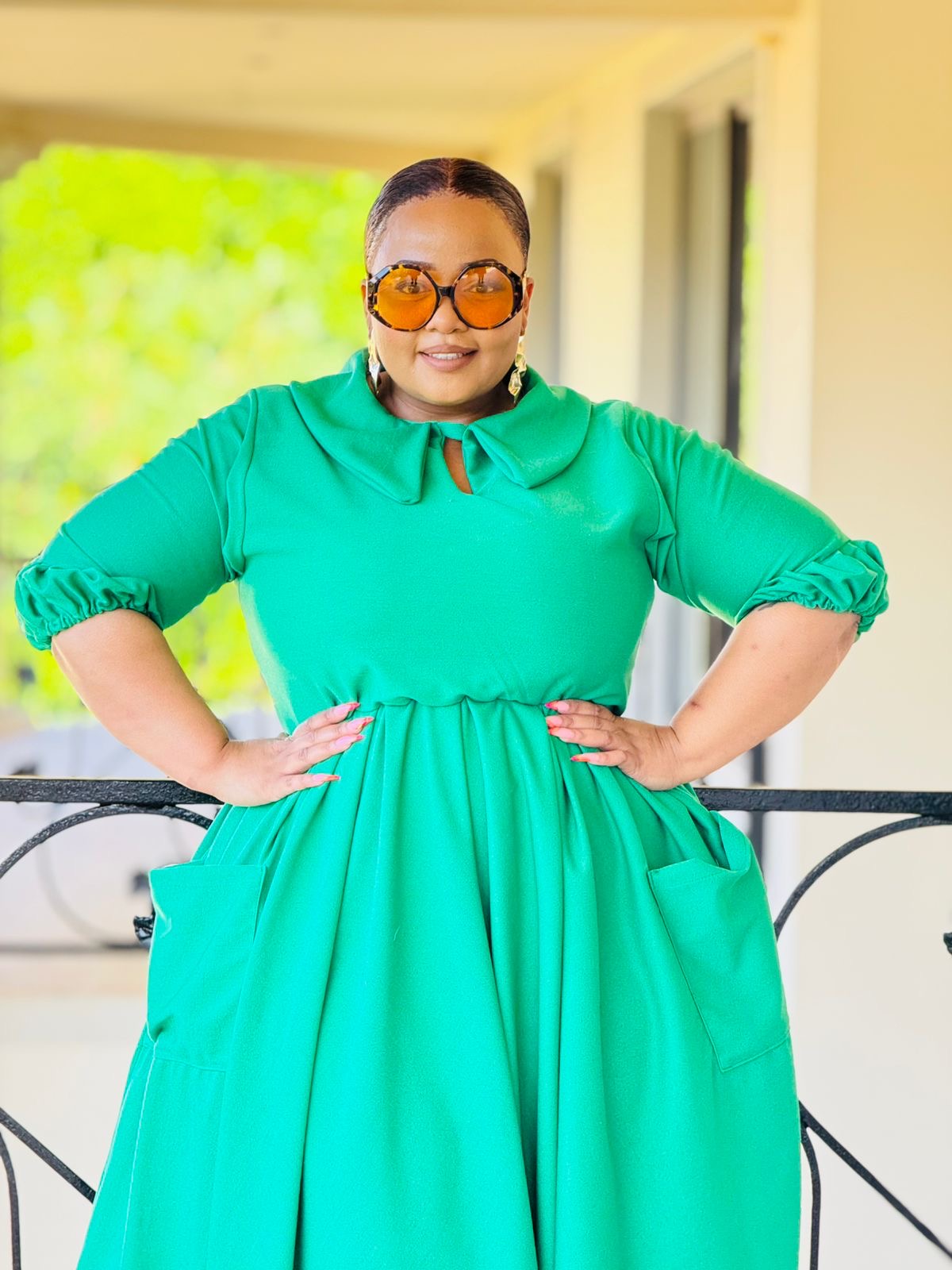 UNBRUSHED FLEECE FABRIC DRESS - PHATGULZ 6676 - Image 2