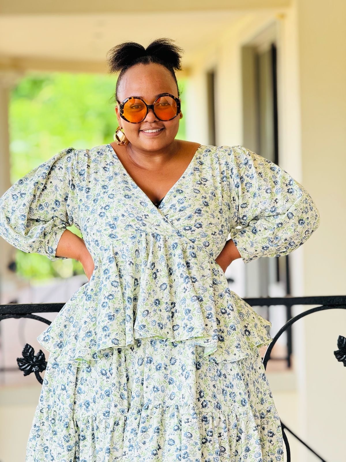 PRINTED CRYPTO FABRIC DRESS - PHATGULZ 6691 - Image 5