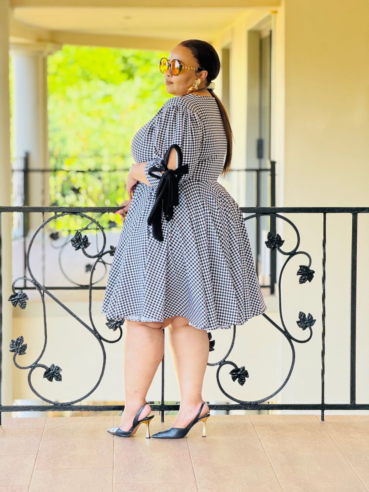 SCUBA CREPE FABRIC DRESS - PHATGULZ 6679 - Image 5