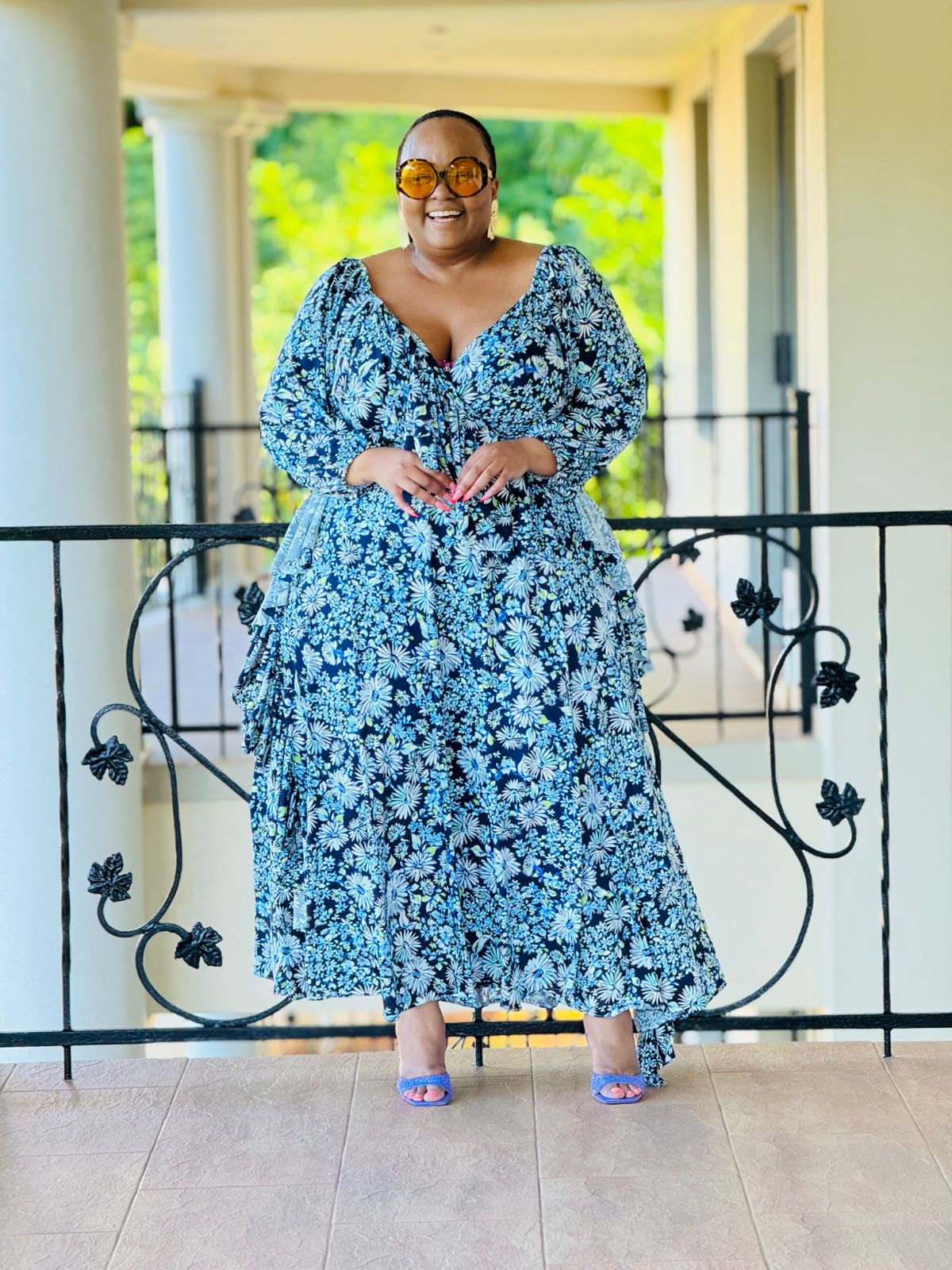 PTINTED SLINKY FABRIC DRESS - PHATGULZ 6695 - Image 5