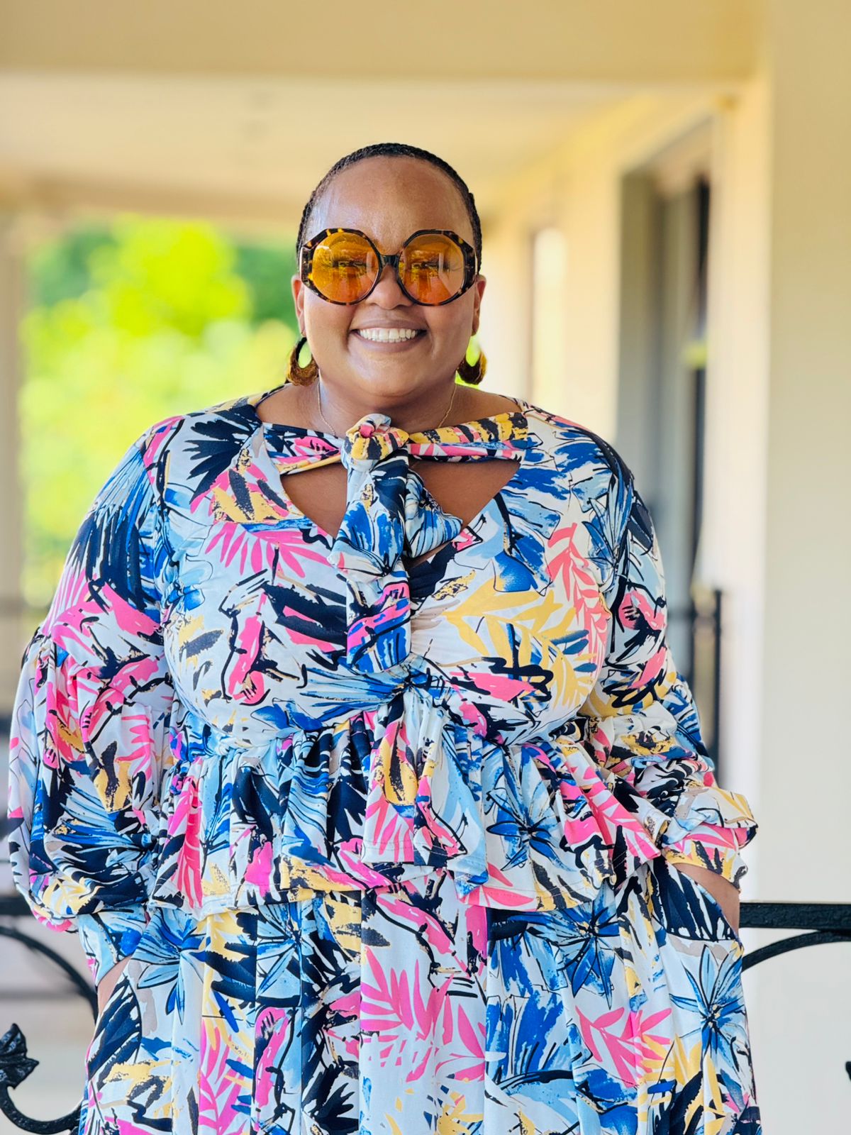 PRINTED SLINKY FABRIC DRESS - PHATGULZ 6694 - Image 4