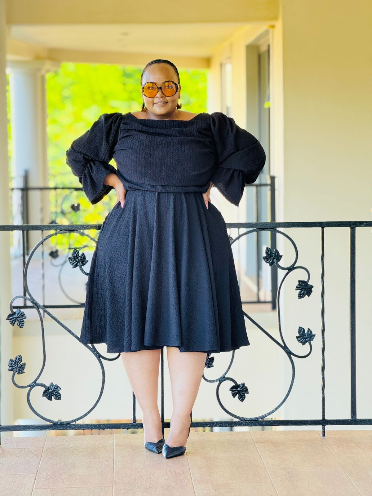 CRINKLY KNIT FABRIC DRESS - PHATGULZ 6670 - Image 8