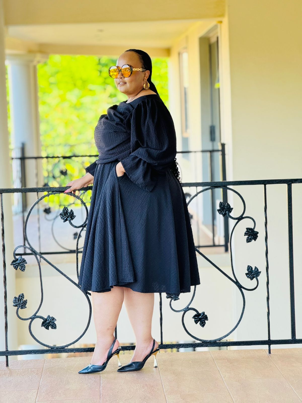 CRINKLY KNIT FABRIC DRESS - PHATGULZ 6670 - Image 3