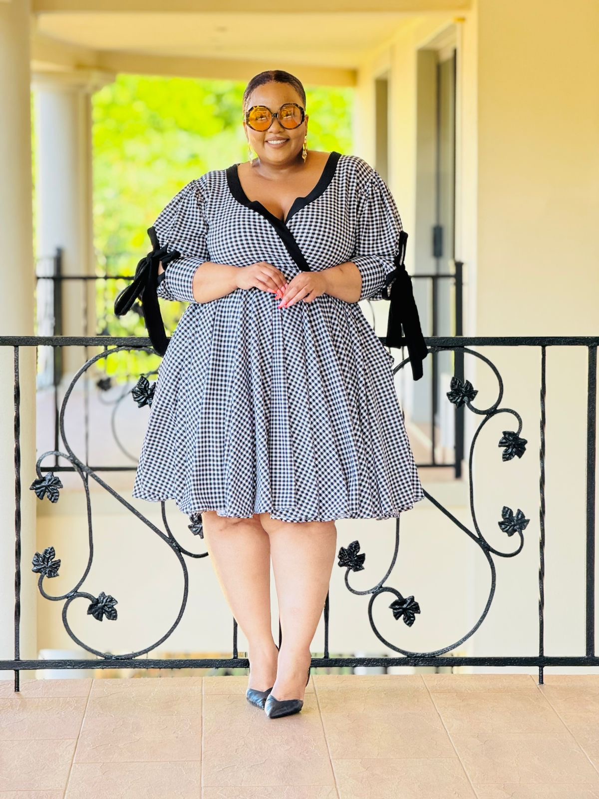 SCUBA CREPE FABRIC DRESS - PHATGULZ 6679 - Image 6