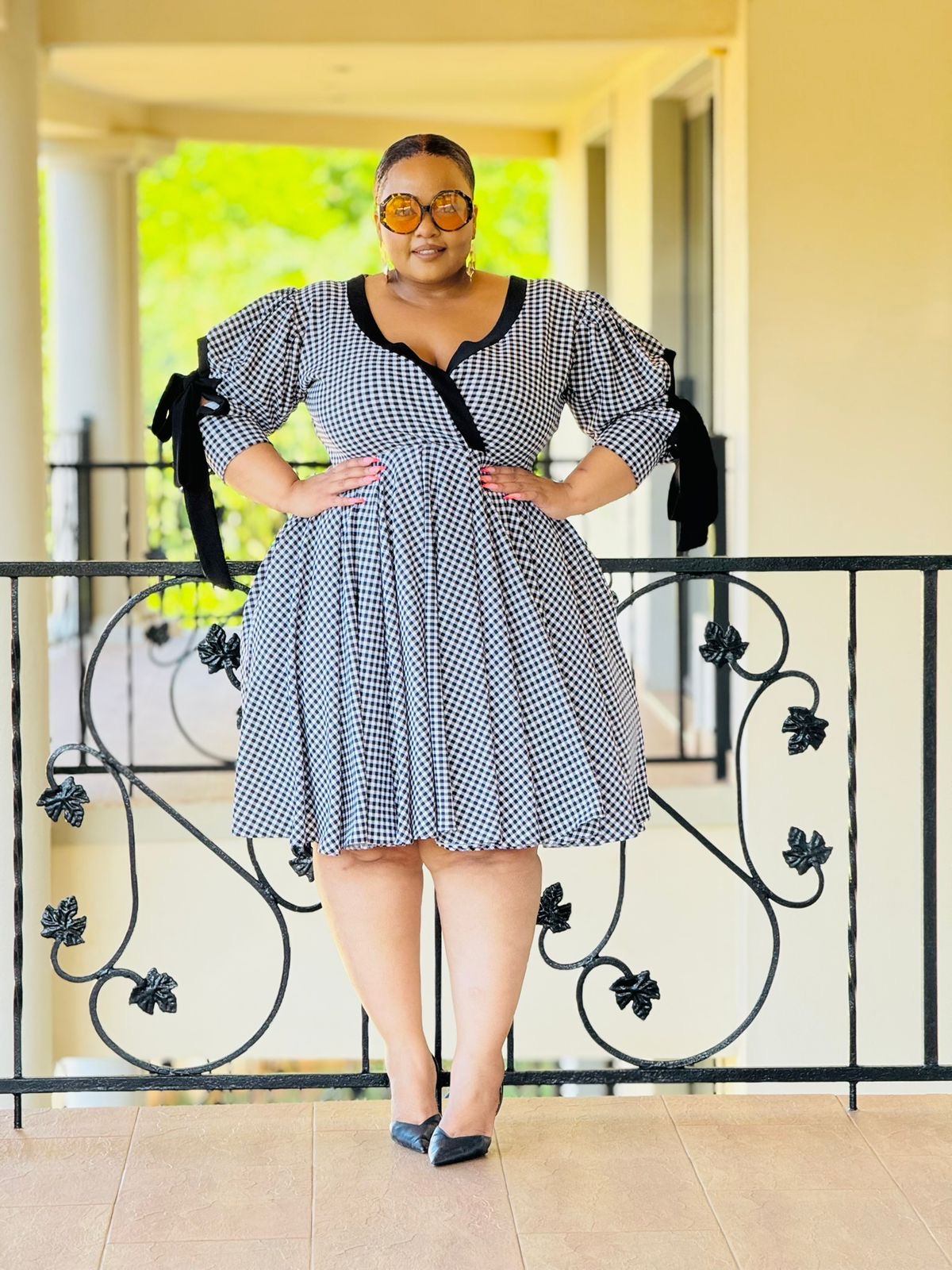 SCUBA CREPE FABRIC DRESS - PHATGULZ 6679 - Image 8