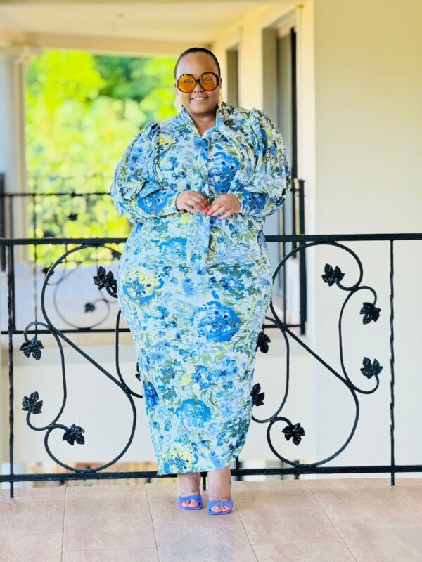 MOSS CREPE FABRIC DRESS - PHATGULZ 6677 - Image 5