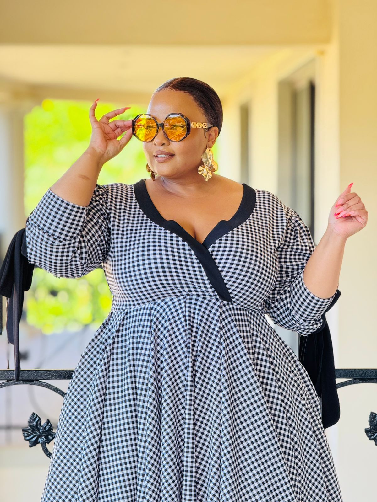 SCUBA CREPE FABRIC DRESS - PHATGULZ 6679 - Image 2