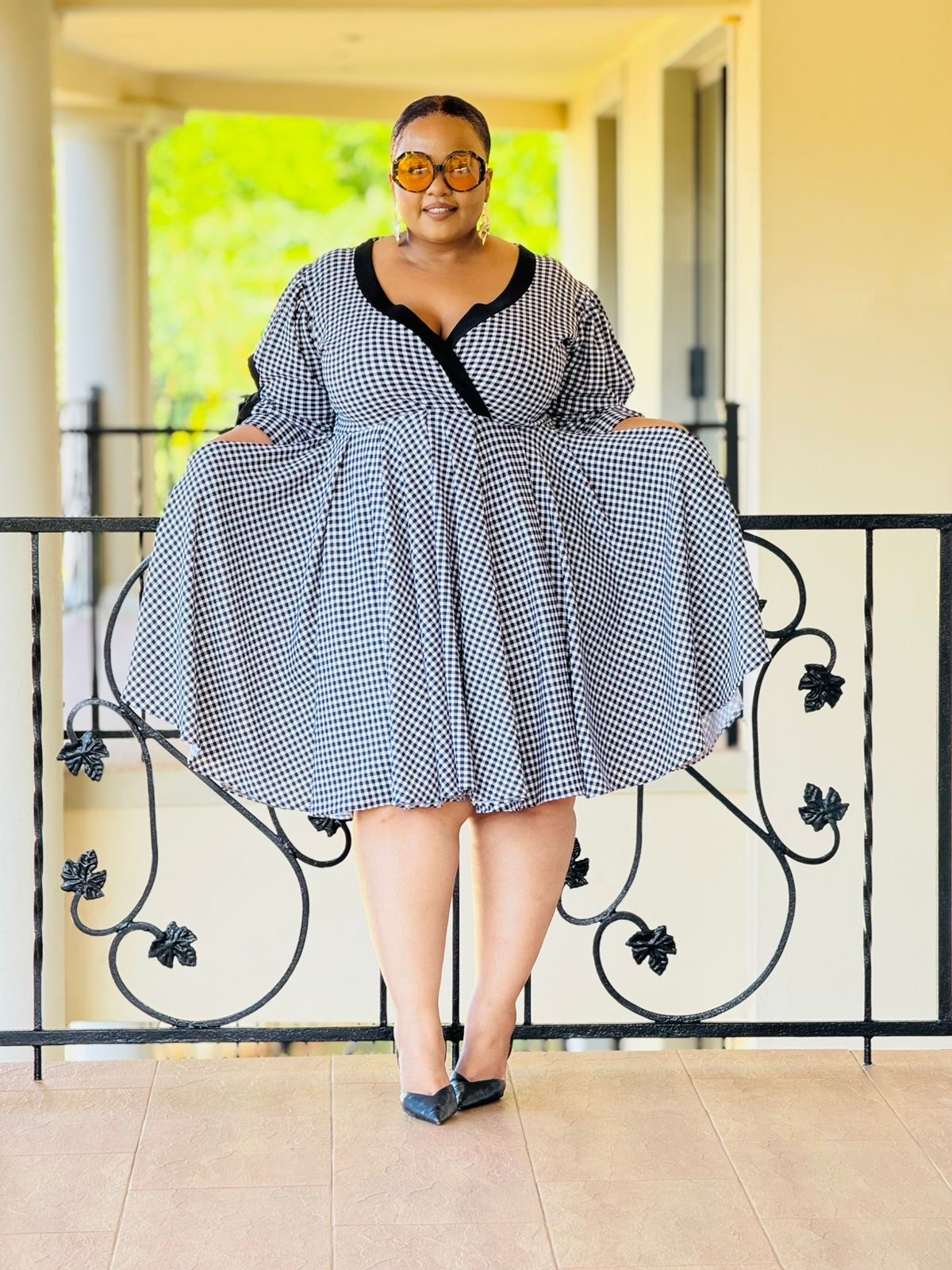 SCUBA CREPE FABRIC DRESS - PHATGULZ 6679 - Image 4