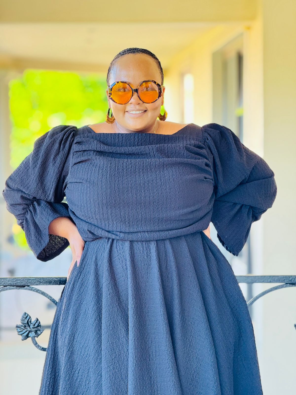 CRINKLY KNIT FABRIC DRESS - PHATGULZ 6670 - Image 2