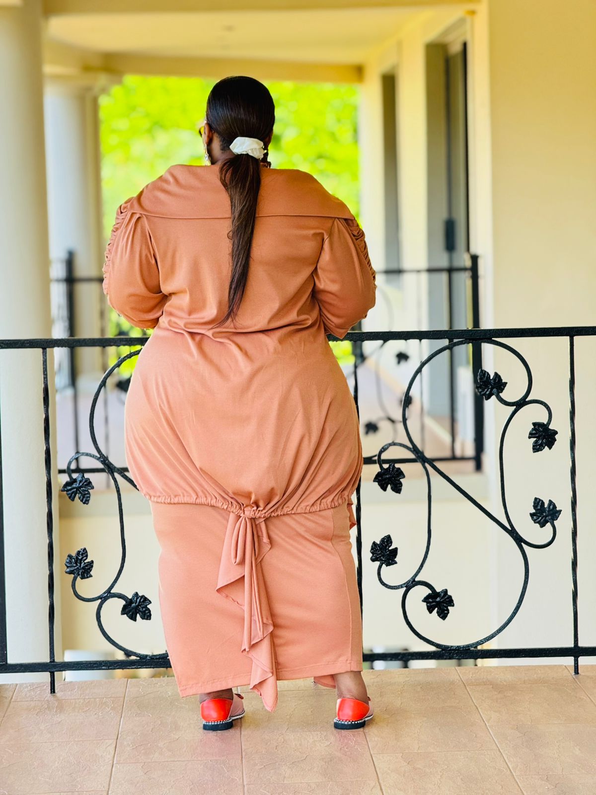 RIB FABRIC SKIRT & TOP - PHATGULZ 6676 - Image 6