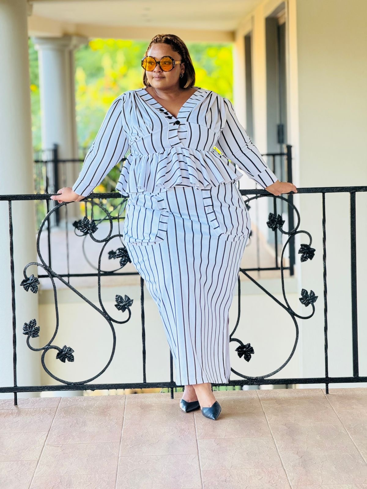 PRINTED SCUBA FABRIC DRESS - PHATGULZ 6751 - Image 8